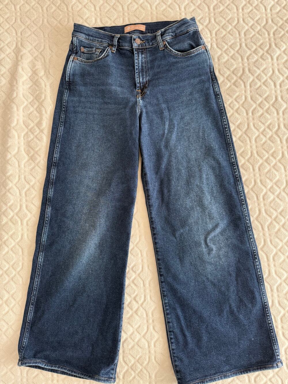 7 For All Mankind Luxe Vintage Wide Leg Jeans